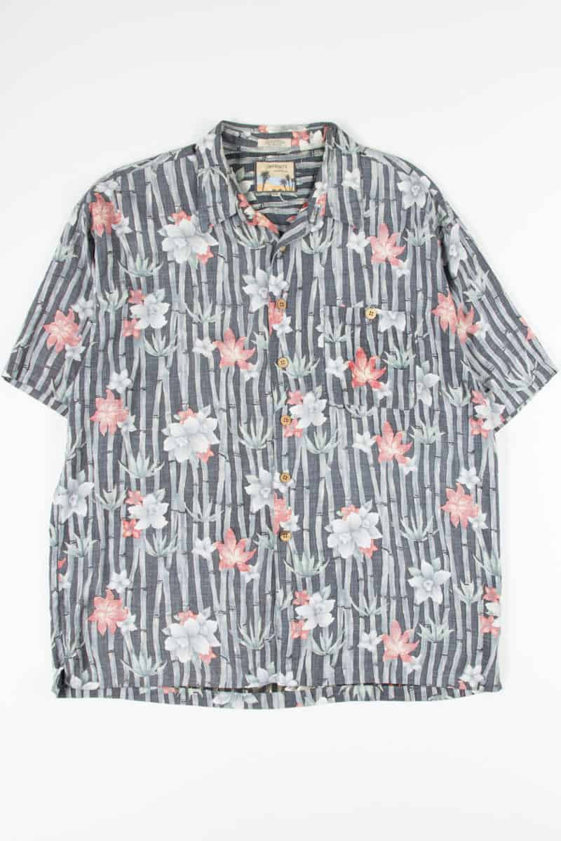 Bamboo Floral Vintage Hawaiian