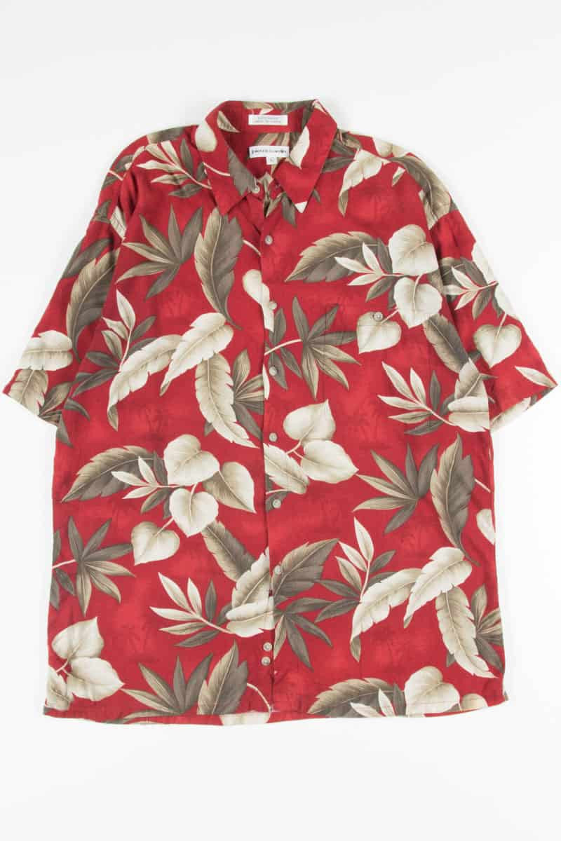 Red Leaves Vintage Hawaiian 3