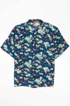 Island Print Vintage Tropical Hawaiian Shirt