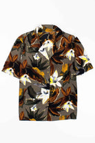 Large Floral Tropical Printed Hawaiian Shirt