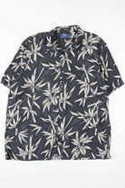 Grey Bamboo Hawaiian Shirt