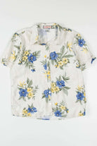 Flowers & Shadow Islands Hawaiian Shirt