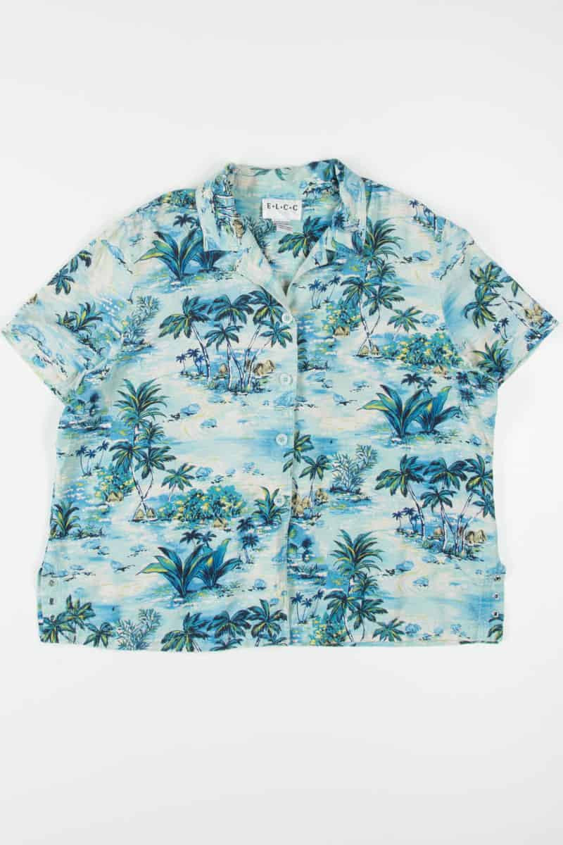 Blue Village Hawaiian Shirt