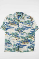 Vintage Beach & Ocean Hawaiian Shirt