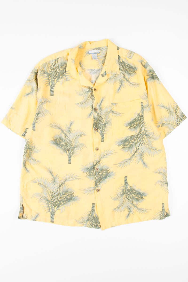 Yellow Ferns Hawaiian Shirt