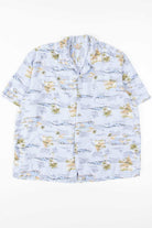 Lavender Woody Hawaiian Shirt