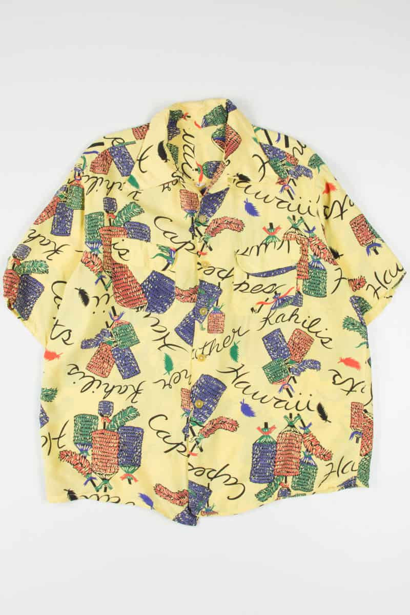 Vintage 1950s Style Hawaiian Shirt