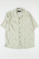 Green Squares Hawaiian Shirt