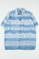 Leaning Surfboard Hawaiian Shirt