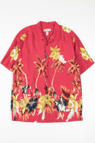 Red Palm Trees Hawaiian Shirt
