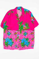 Pink Tropical Fish Hawaiian Shirt
