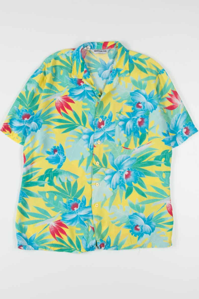Vintage Yellow Impulse Hawaiian Shirt