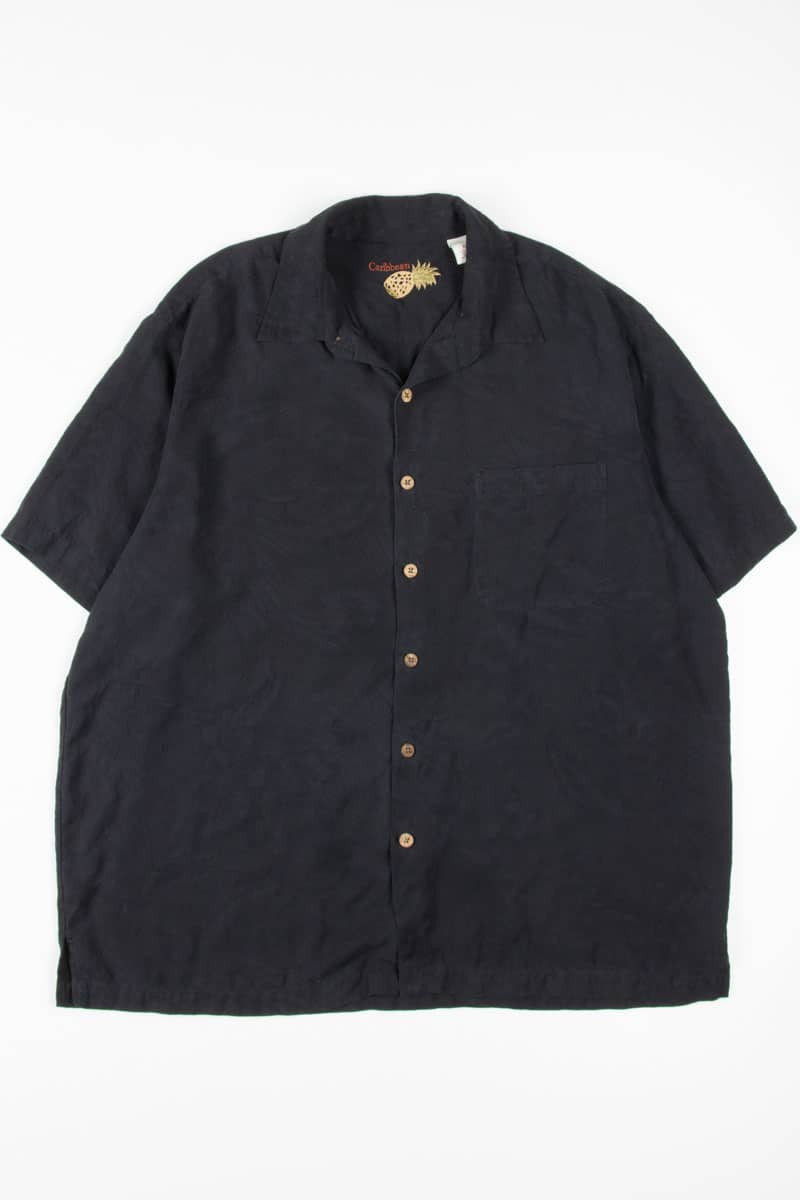 Black Leaves Hawaiian Shirt 1