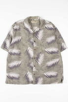 Olive Palm Leaves Hawaiian Shirt