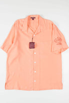 Deadstock Peachy Pink Knit Silk Hawaiian 2