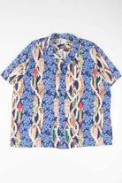 Retro Surfboard Print Hawaiian Shirt