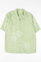 Green Leaves & Palms Tommy Bahama Hawaiian Shirt