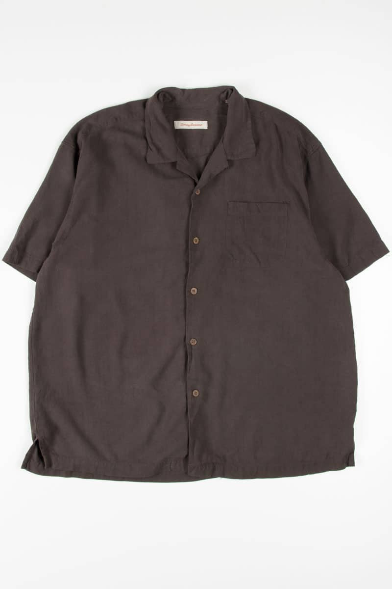 Brown Tommy Bahama Hawaiian Shirt