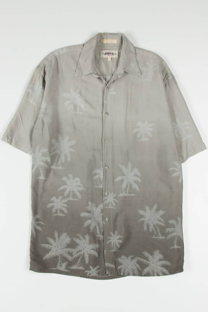 Ombre Palm Trees Hawaiian Shirt