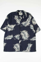 Black Palm Fronds Hawaiian Shirt 2