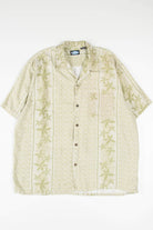 Tribal Checkered Bowling Stripe Pattern Hawaiian Shirt