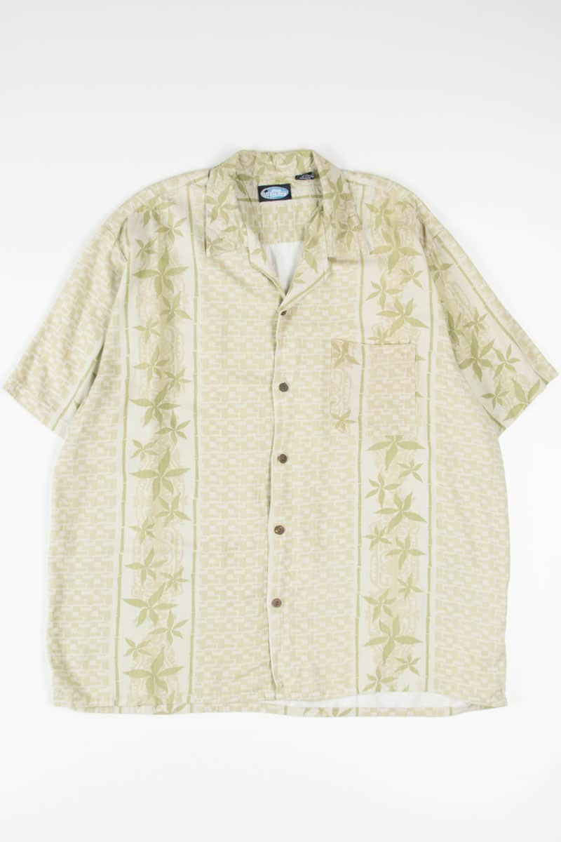 Tribal Checkered Bowling Stripe Pattern Hawaiian Shirt