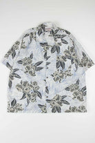 Gey Tones Orchids Hawaiian Shirt