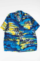 Canoe Sunset Hawaiian Shirt