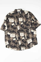 Tropical Fishing Button Up Shirt