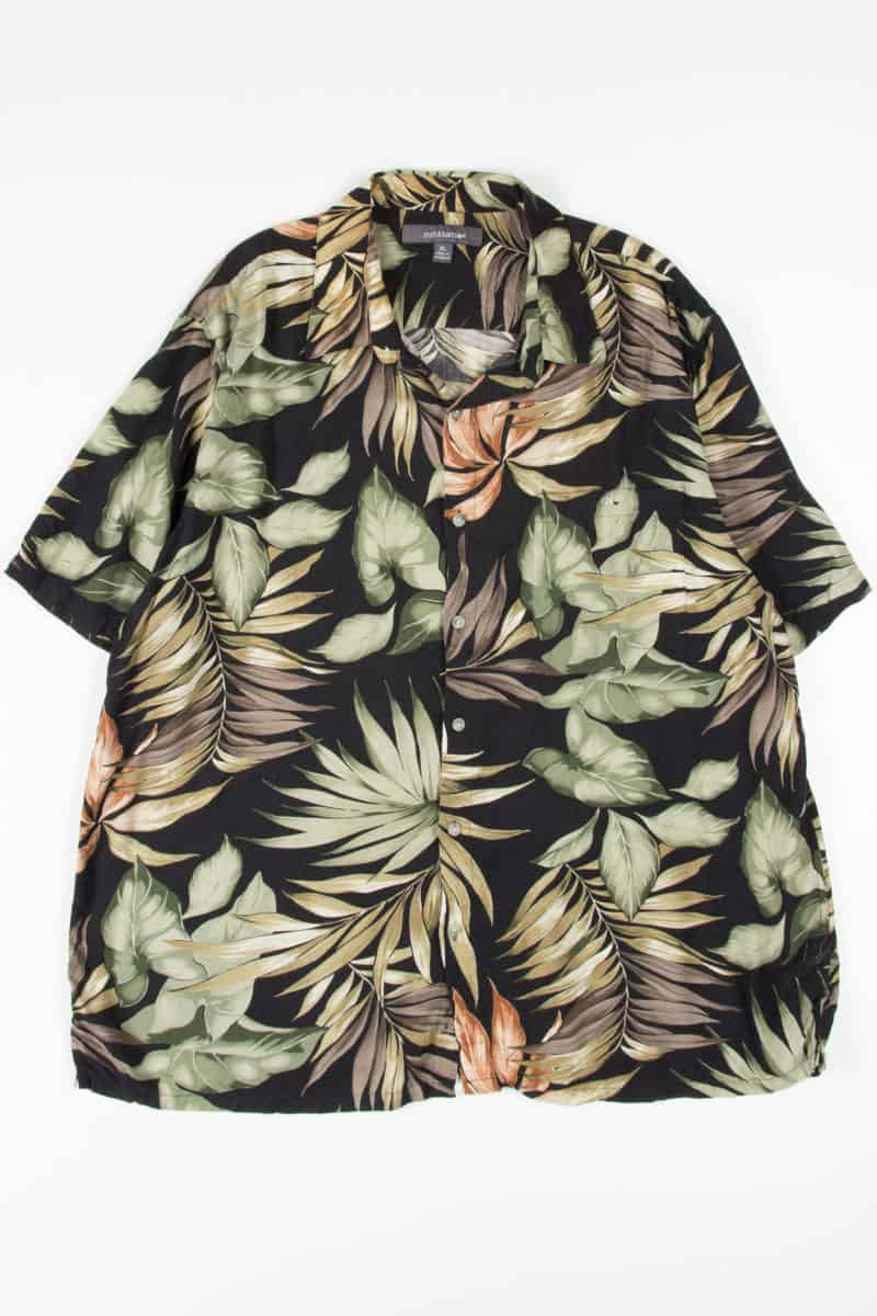Black Leaves Hawaiian Shirt 3