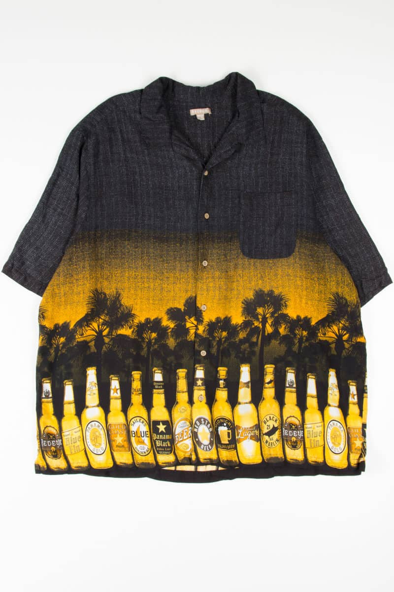 Bear Bottles Hawaiian Shirt
