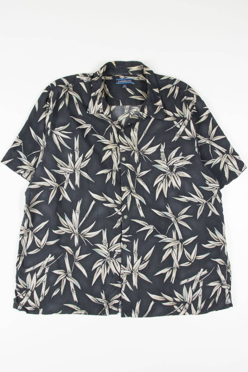 Bamboo Print Hawaiian Shirt 1804