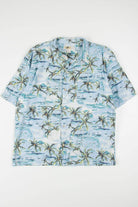 Blue Faded Beaches Hawaiian Shirt 1816