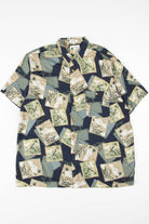 Post Cards Hawaiian Shirt 1824