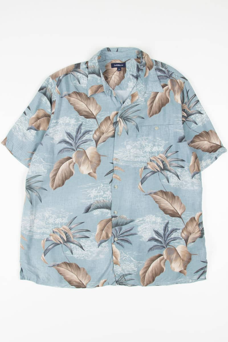 Beach Leaves Hawaiian Shirt 1825