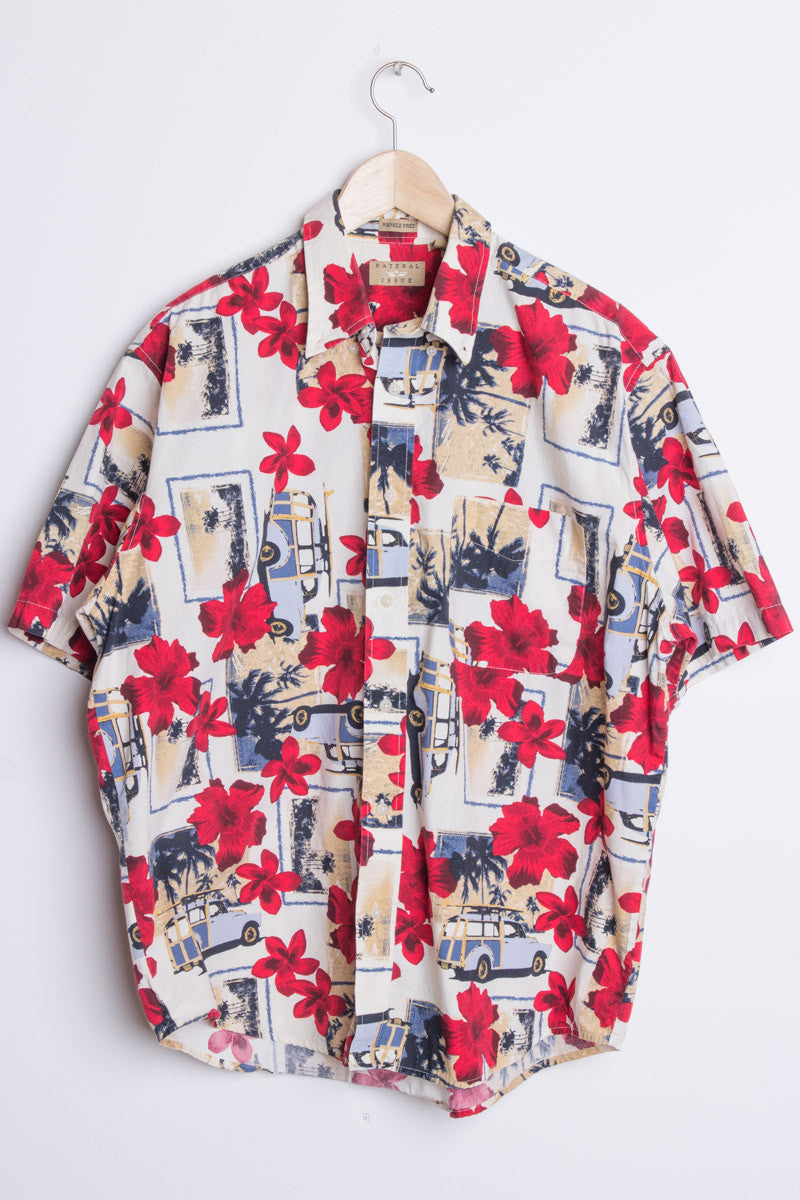 Surfer's Woody Vintage Hawaiian