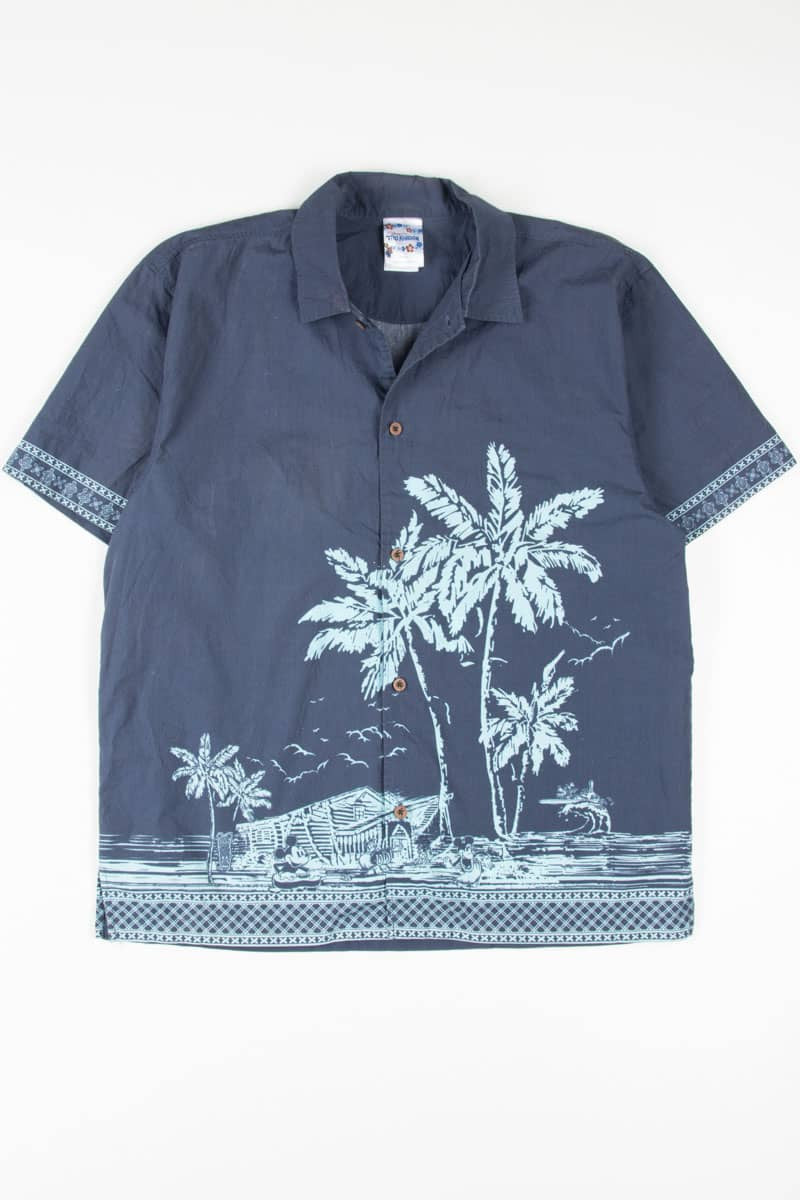 Tiki Kingdom Disney Hawaiian Shirt 1850
