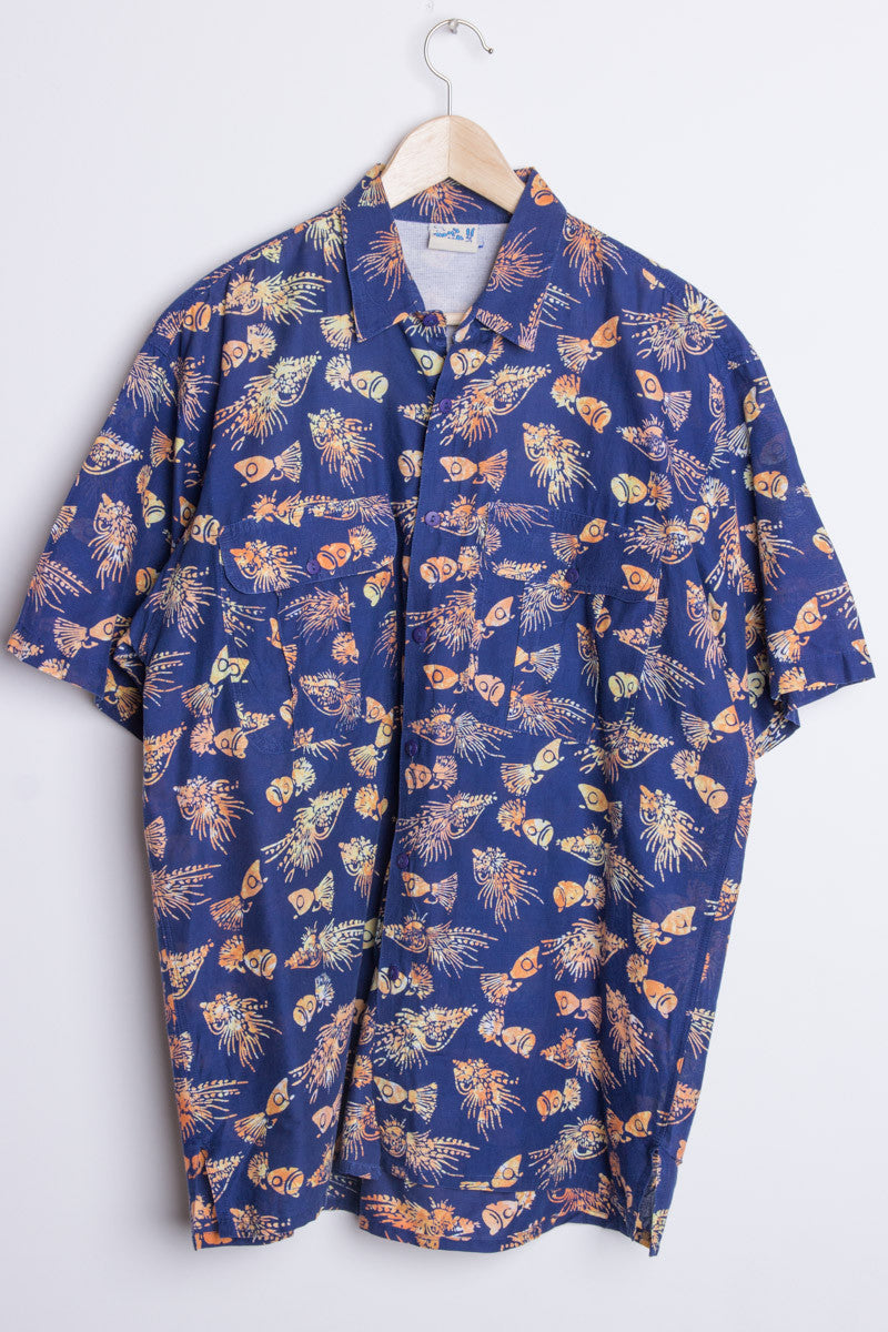 Indigo Fish Vintage Hawaiian