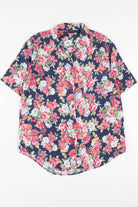 Polka Dot Roses Hawaiian Shirt 1880
