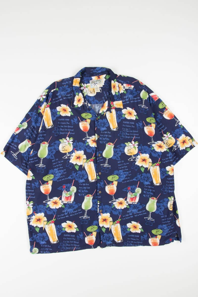 Big Dog Drink Recipes Hawaiian Shirt 1889