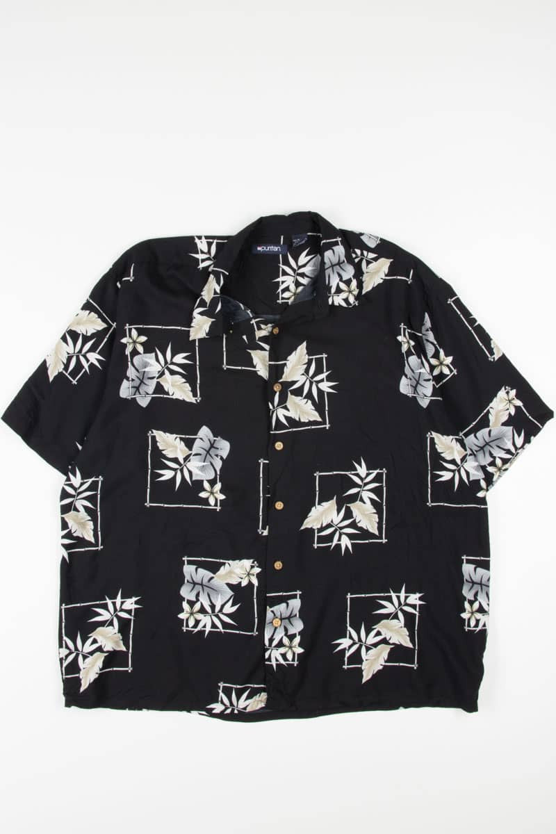 Bamboo Squares Hawaiian Shirt 1907
