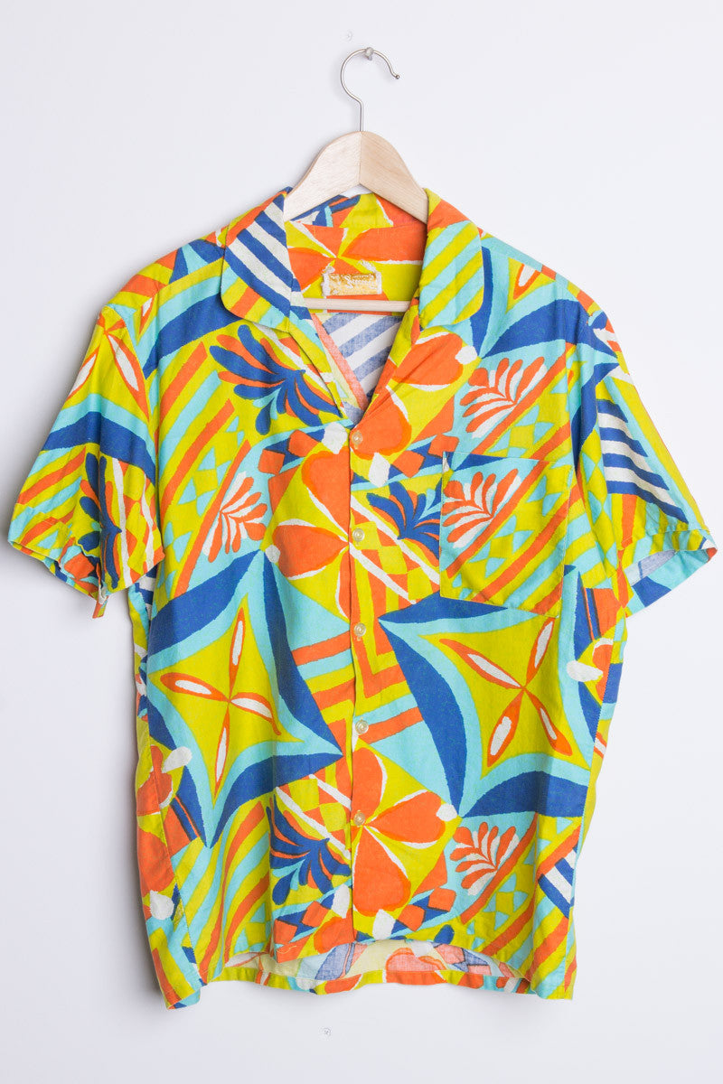 70s Colorful Vintage Hawaiian