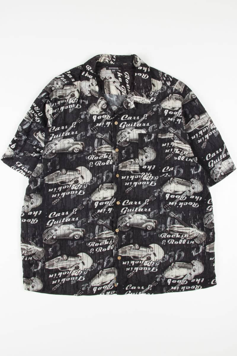 Cars & Guitars Hawaiian Shirt 1938