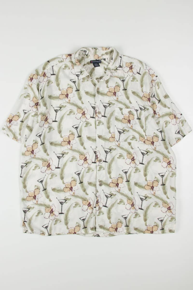 Martini Floral Hawaiian Shirt 1939