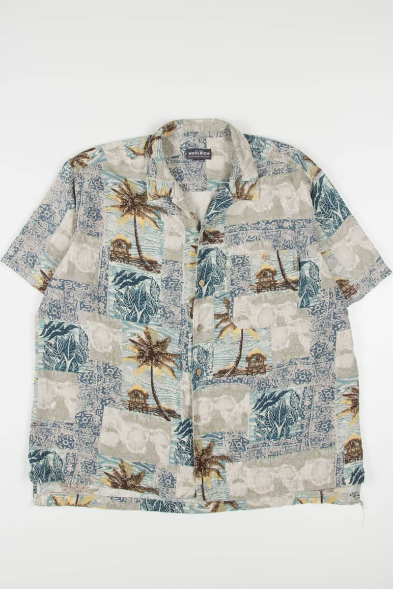Patchwork Woolrich Hawaiian Shirt 1941
