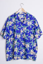 Blue & White Vintage Hawaiian