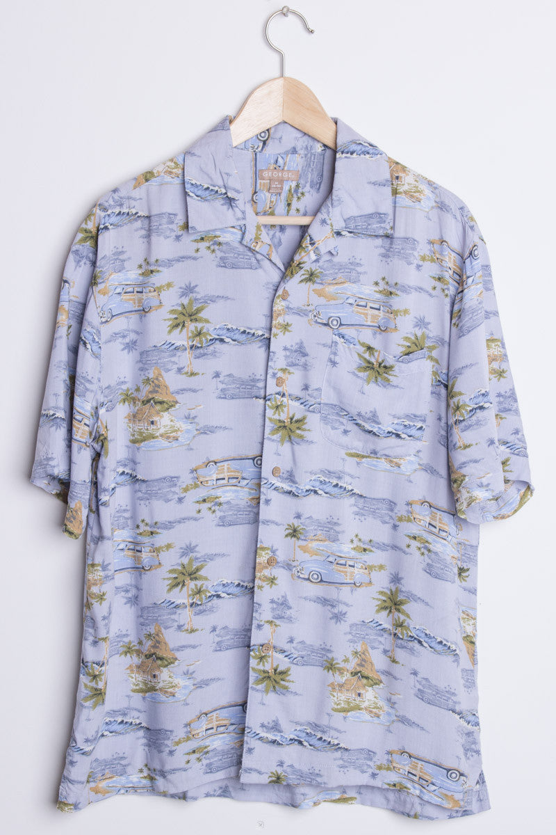 Tiki Hut Vintage Hawaiian