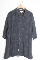 Black Palm Tree Hawaiian Shirt