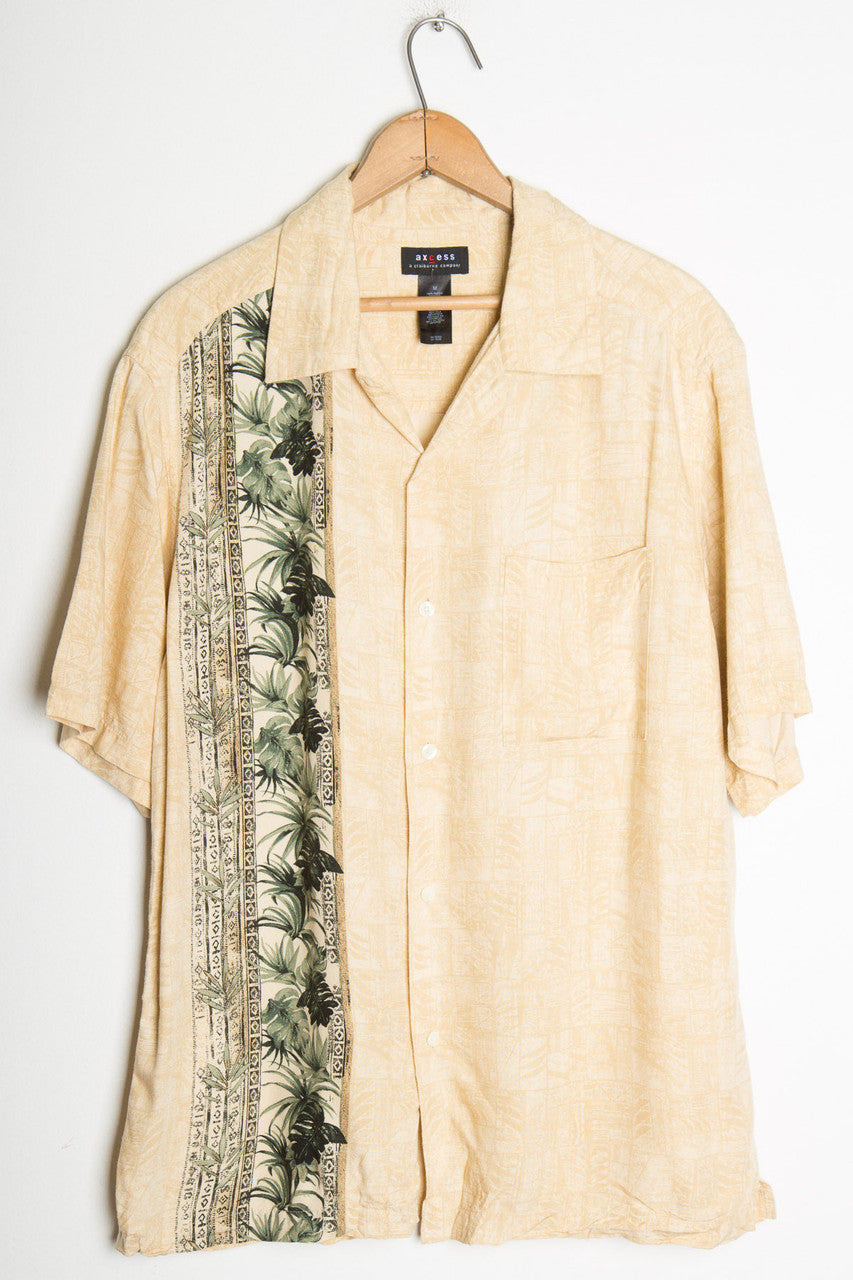 Leaf Stripe Vintage Hawaiian
