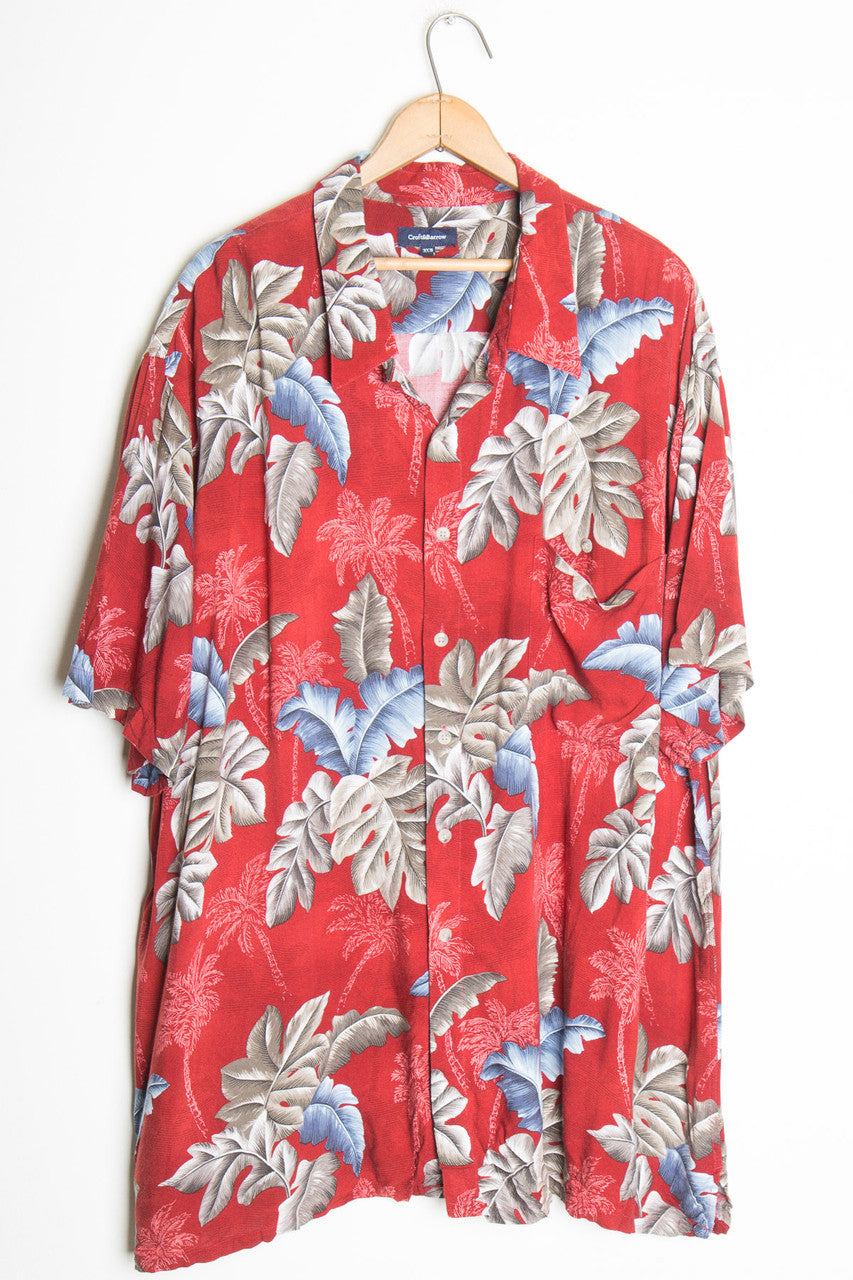 Red Leaf Vintage Hawaiian